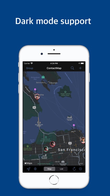 Contacts Map: territory manage screenshot-7
