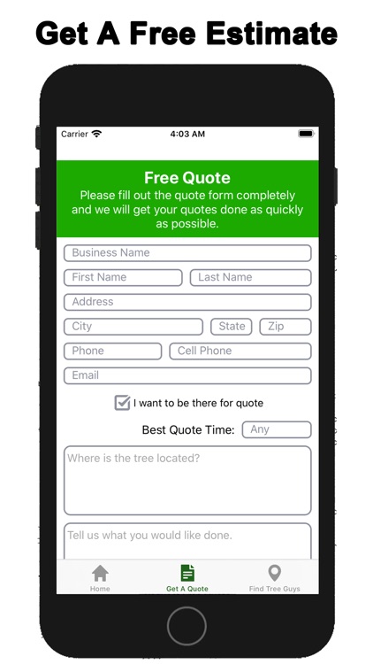 Tree Service Quotes