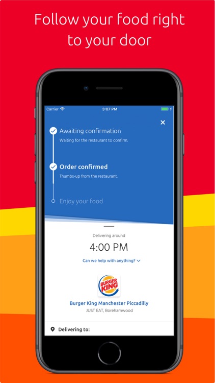 Just Eat: food delivery screenshot-5