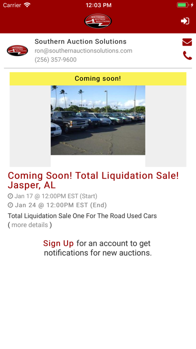 Southern Auction Solutions screenshot 4