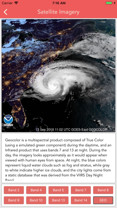 National Hurricane Center Data Screenshot 6