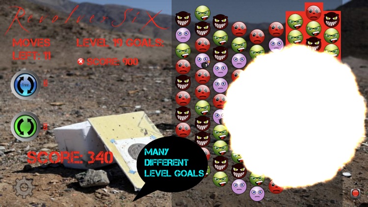 RevolverSix: Unique match 3