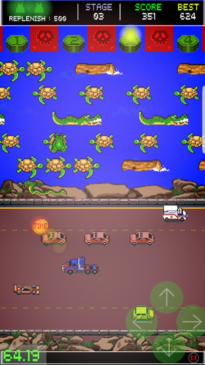 Frogger Retro Time