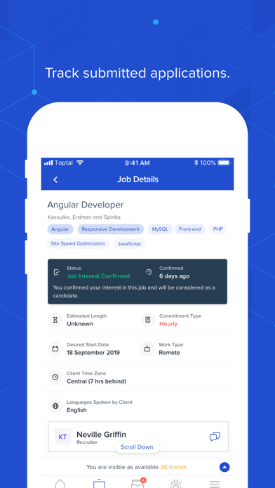 Toptal Talent screenshot 2