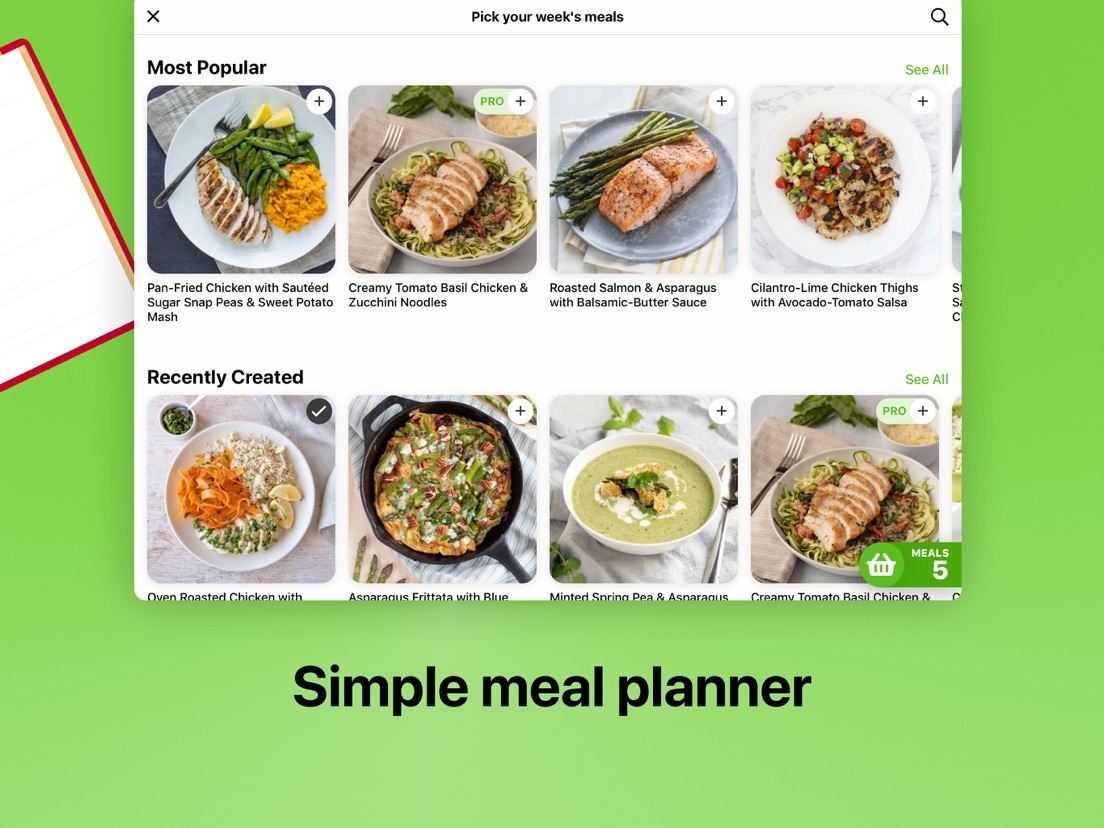 Mealime Meal Plans & Recipes - App voor iPhone, iPad en iPod touch ...