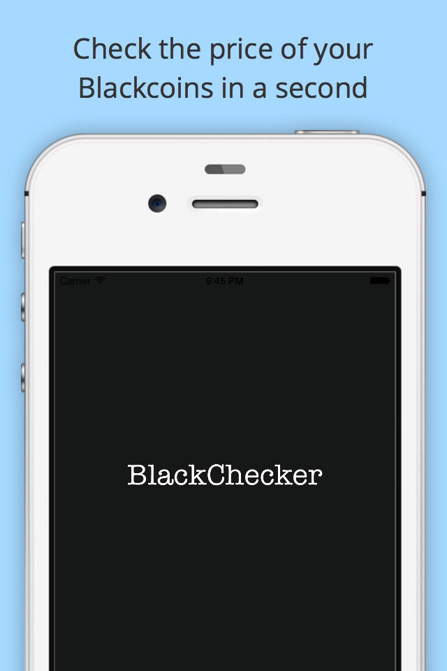 BlackChecker - Blackcoin Price screenshot 4