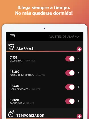 Screenshot 5 Alarma Radio Reloj Despertador iphone
