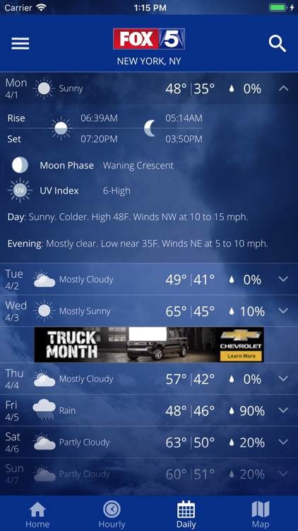 FOX 5: NY Weather & Radar screenshot-4