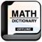 This application provides a variety of vocabulary and terms in Math