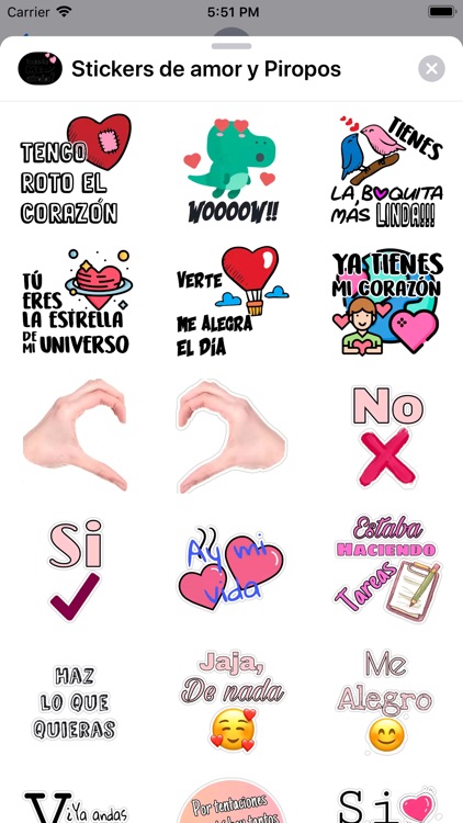 Stickers Amor y Piropos Frases screenshot-5