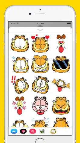 Game screenshot Garfield Emojis hack