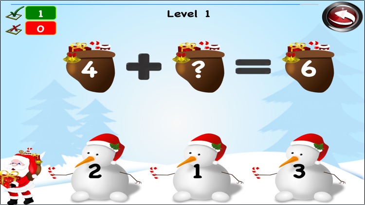 Christmas Math SantaClaus Lite