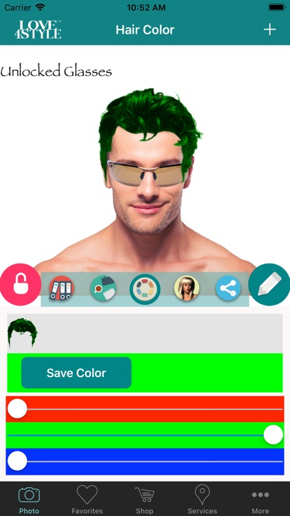 Love4style hairstyle & eyewear screenshot-7