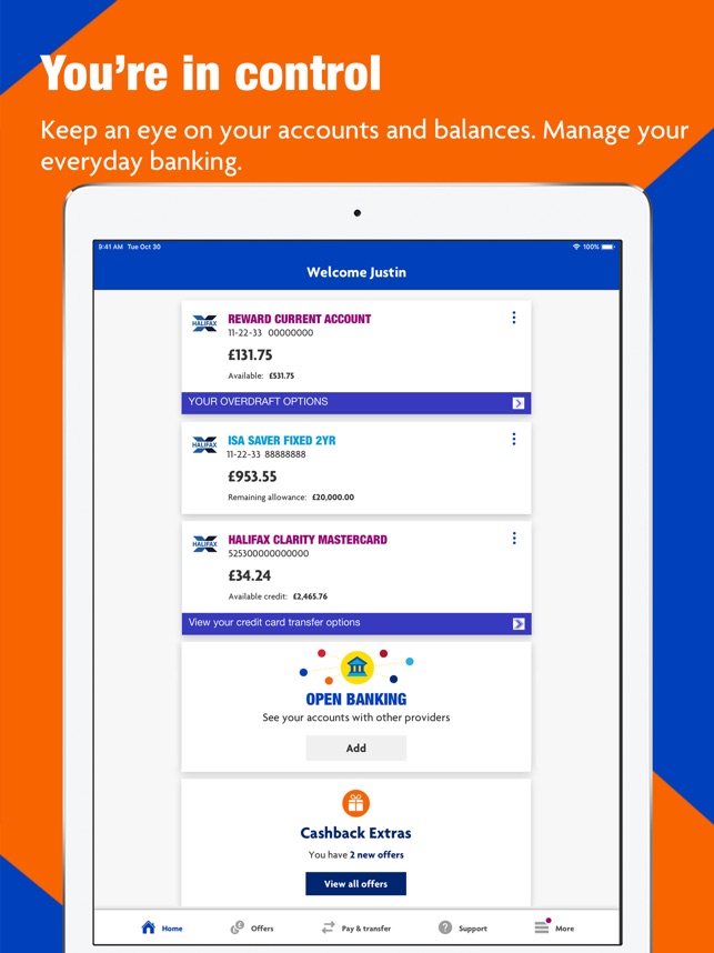 Halifax Uk Open Banking Your Accounts All In One Place About