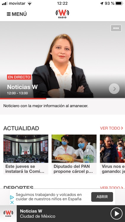 WRadio México para iPhone