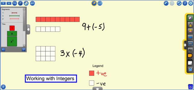 Algebra Tiles by mathies(圖2)-速報App