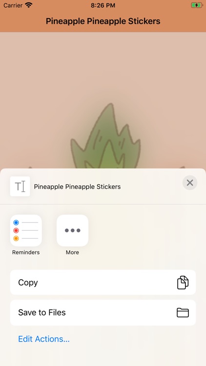 Pineapple Pineapple Stickers