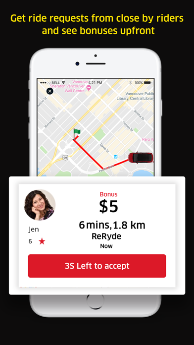 ReRyde Driver screenshot 2