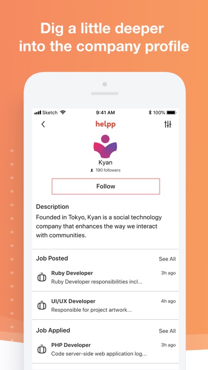 Helpp - Global Job Community