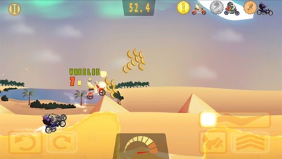 Banana Racer Lite -Moto Racing screenshot 3