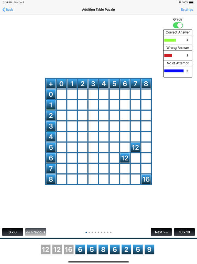 Addition Table Puzzle(圖2)-速報App