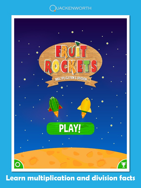 Fruit Rockets Multiplication screenshot 3