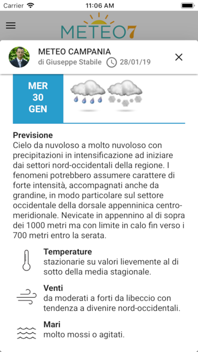 Meteo7.it screenshot 3