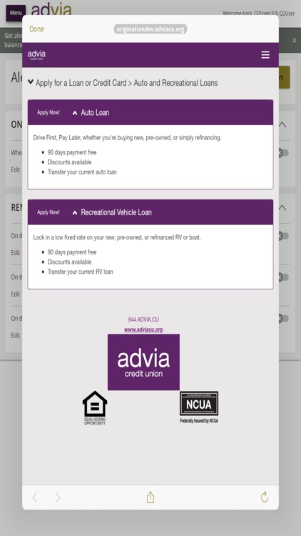 Advia Mobile Banking By Advia Credit Union