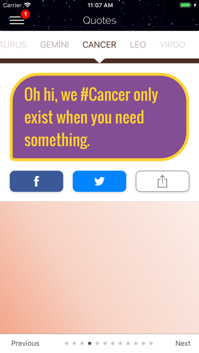 Cancer Horoscope Daily screenshot 4