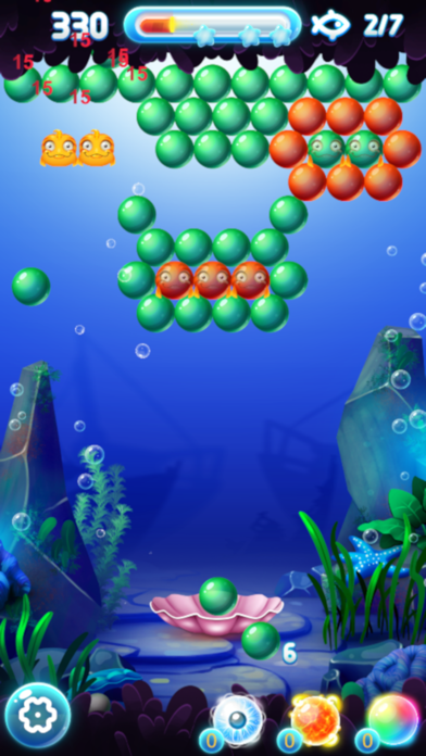 Bubble Shooter Ocean screenshot 2