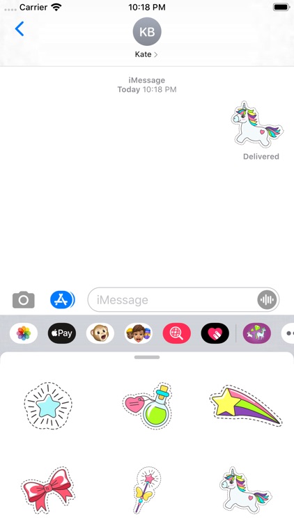 MagicUnicornForGirlStickies
