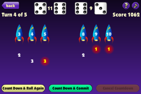 Countdown Dice - náhled