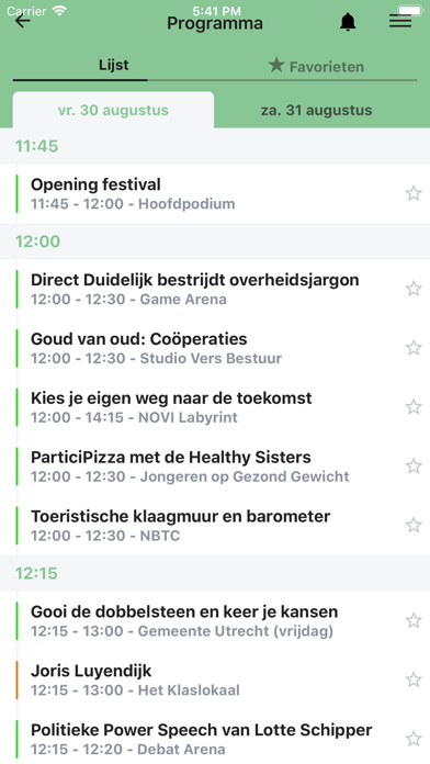 Democratiefestival 2019 screenshot 2