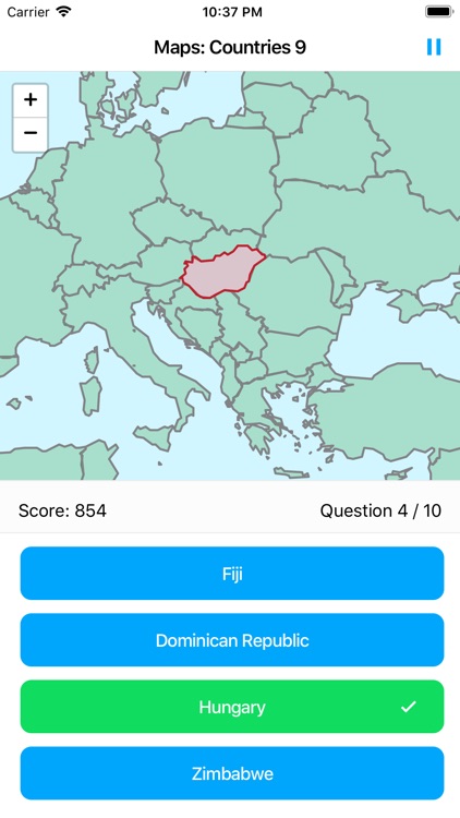 Country Challenge Geography