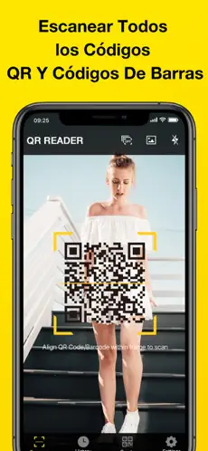 Screenshot 1 QR Code Scanner-lector Códigos iphone