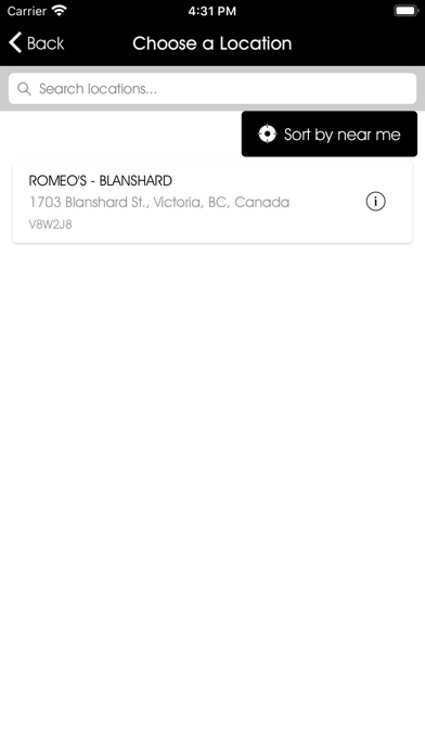 ROMEO'S RESTAURANT screenshot 3