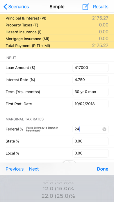 How to cancel & delete Loan Calculator & Tax Savings from iphone & ipad 2