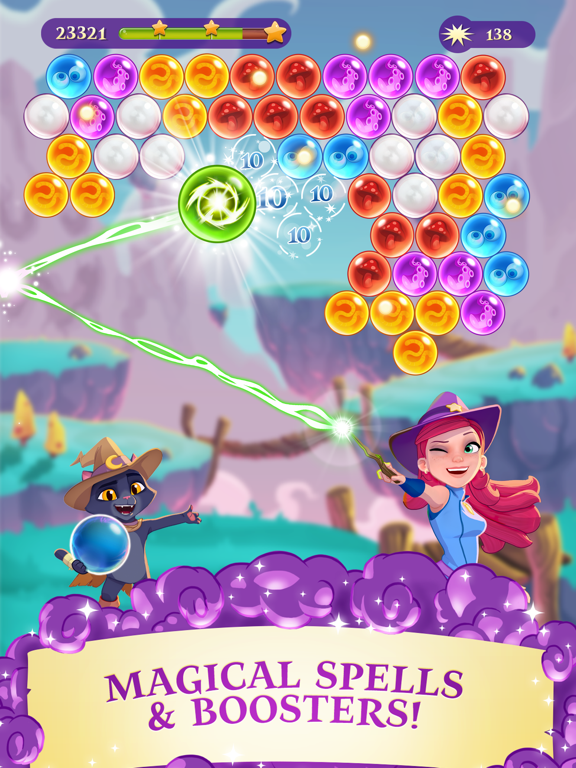 Bubble Witch 3 Saga screenshot 2