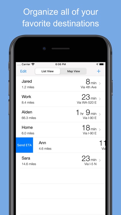 Traffic Time - Fast ETAs screenshot-3