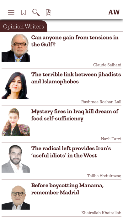 The Arab Weekly screenshot 3