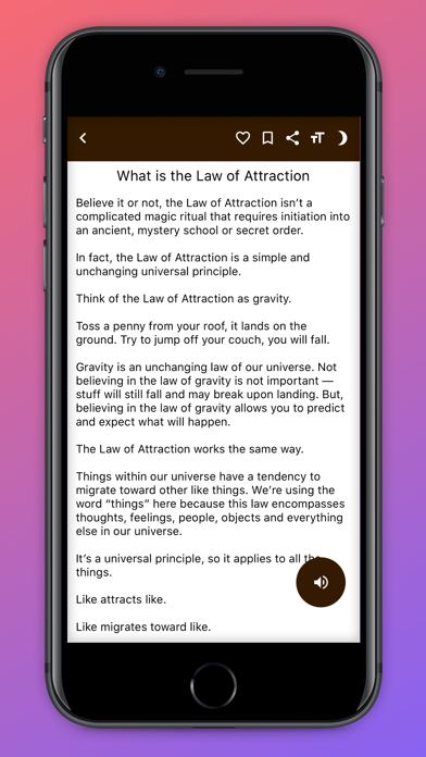 Law Of Attraction Guide. screenshot 4