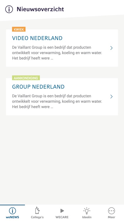 WECARE (Vaillant Group NL)