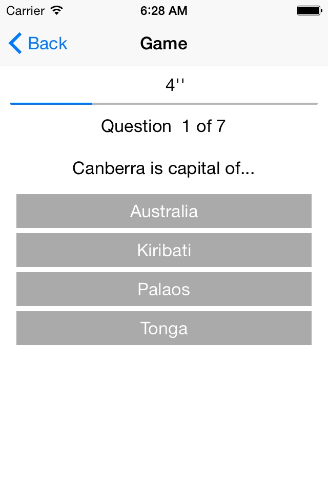 Capitales-Oceania screenshot 3