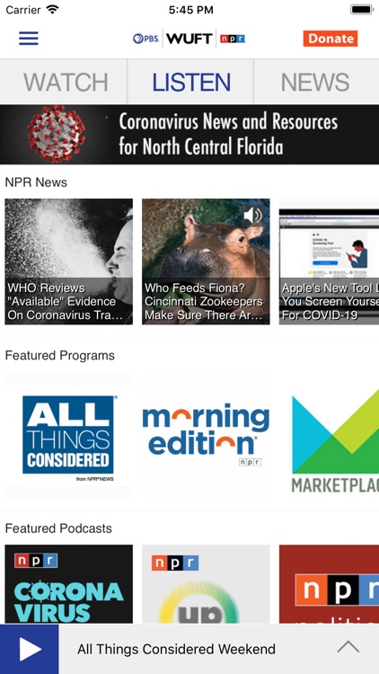 WUFT Public Media App screenshot-4