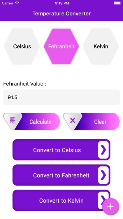 Temperature Units Converter