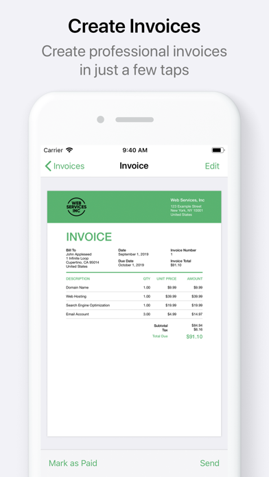 Invoice Maker: PDF Generator screenshot 3