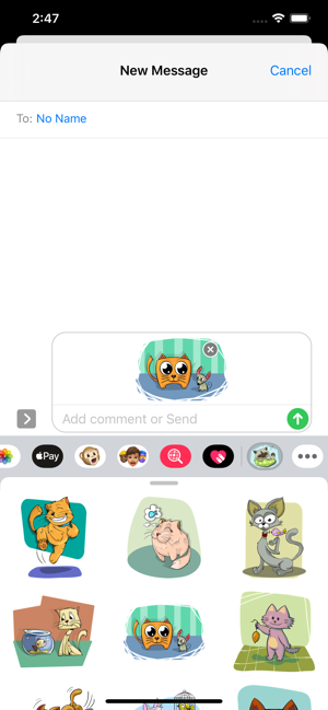 Cute Cat Sticker(圖2)-速報App