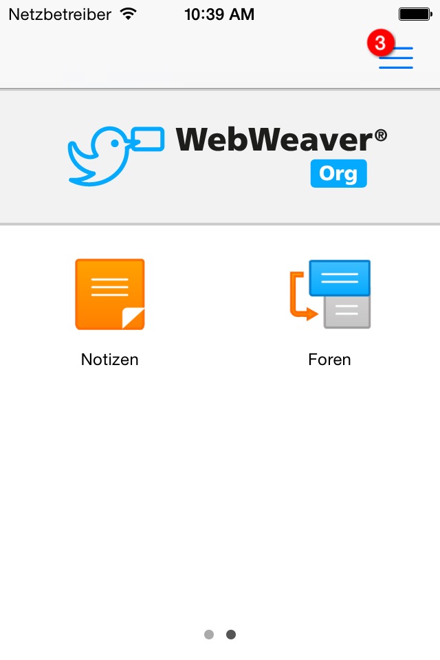 WebWeaver screenshot 2