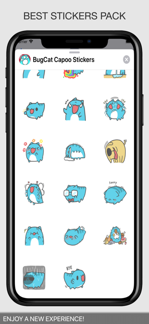 BugCat Capoo Stickers(圖5)-速報App