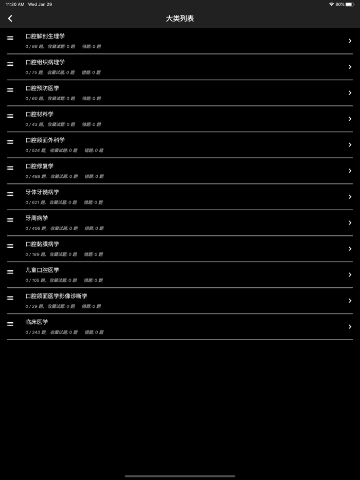 口腔执业医师题集